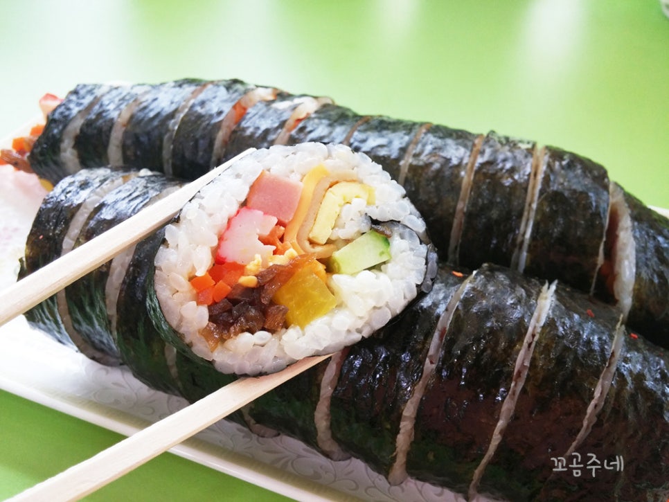 웰빙김밥 이미지