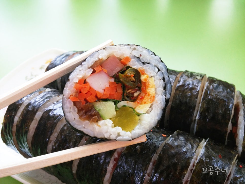 웰빙김밥 이미지