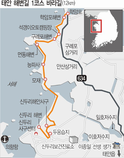 바다바라길 이미지