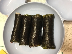아빠가싸준꼬마김밥 이미지