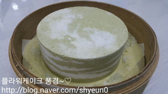 플라워케이크풍경 이미지