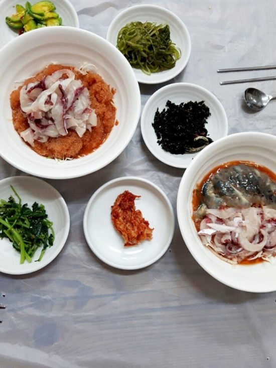 사계절물회 이미지