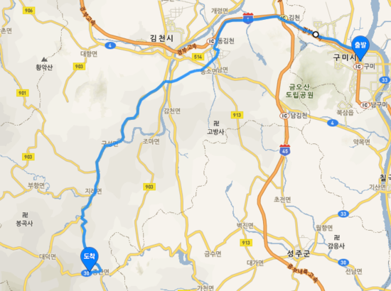 증산수도계곡캠핑장 이미지