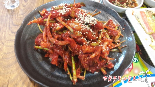 민락 홍어무침 이미지