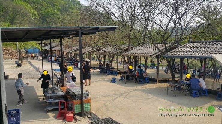 불타는참나무장작구이 이미지