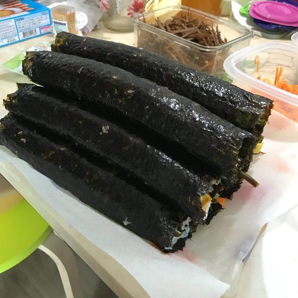 집김밥 이미지