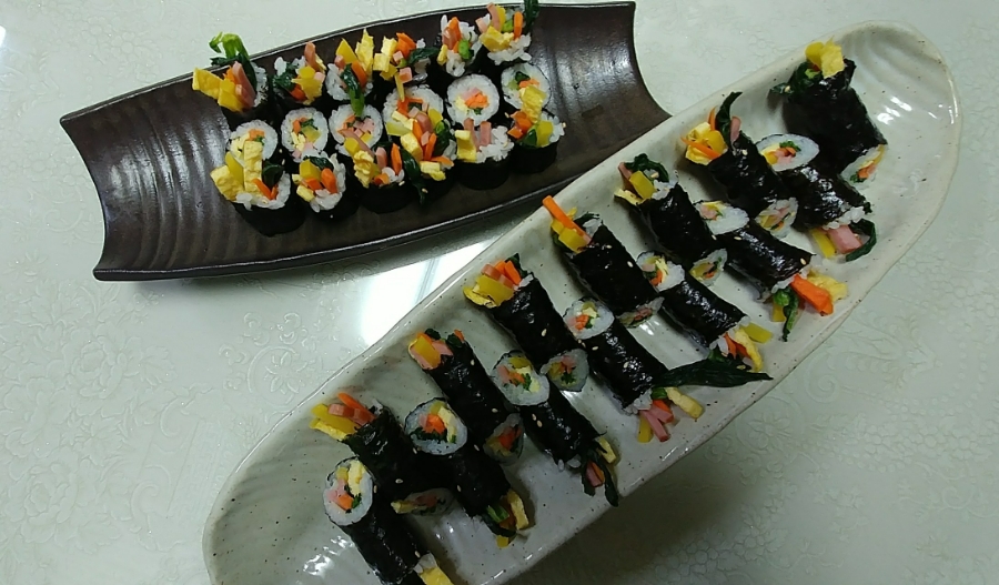 나비꼬마김밥 이미지