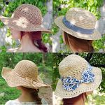 여성여성한 여름 모자/밀짚 모자 초여름 특가