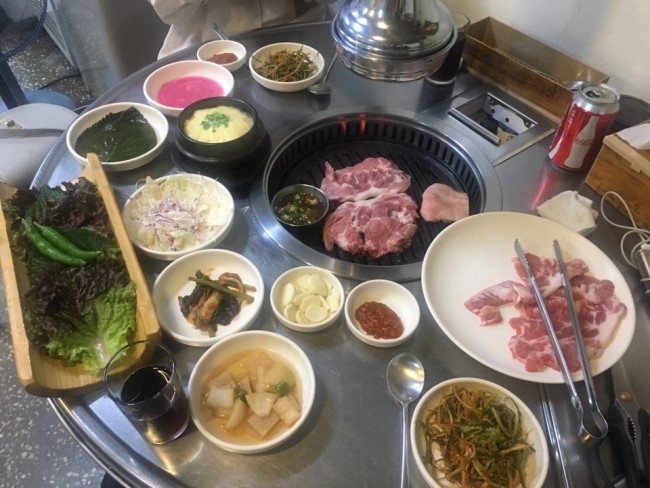 참숯맛뒤통구이 이미지