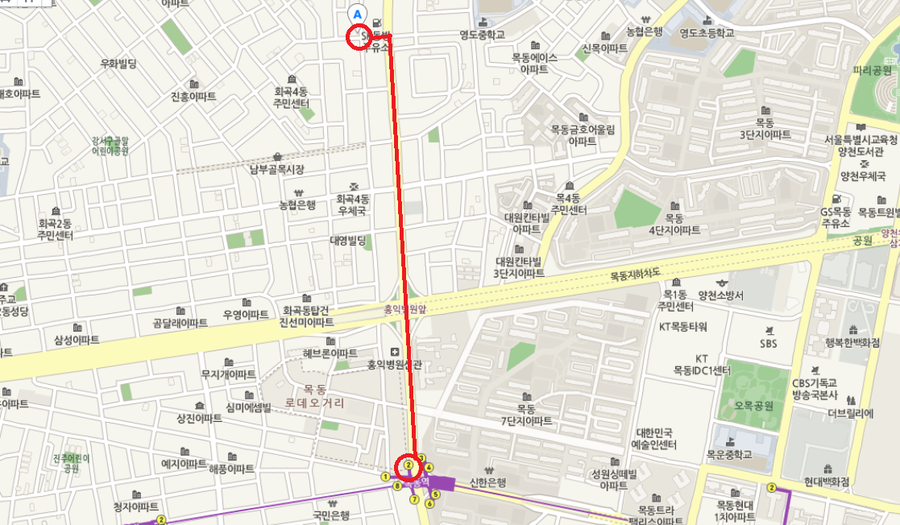 목동주유소 이미지