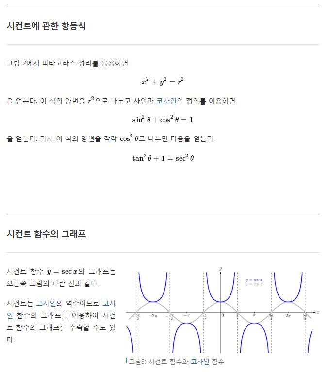 시컨트 이미지