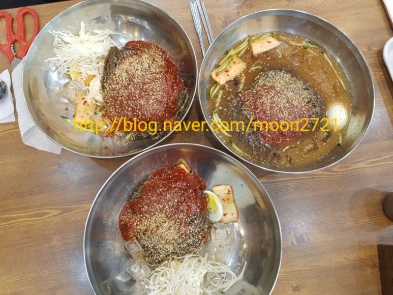 천하장사세수대야냉면 이미지