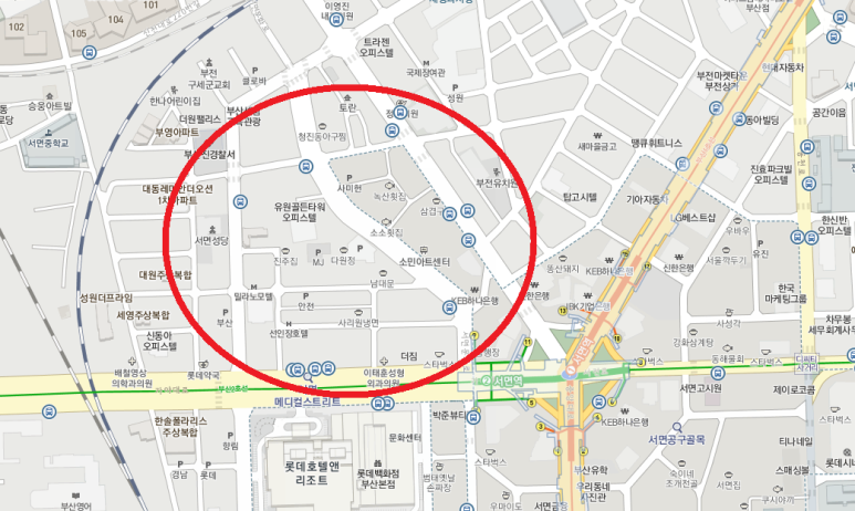 휴게실체형관리발마사지 이미지