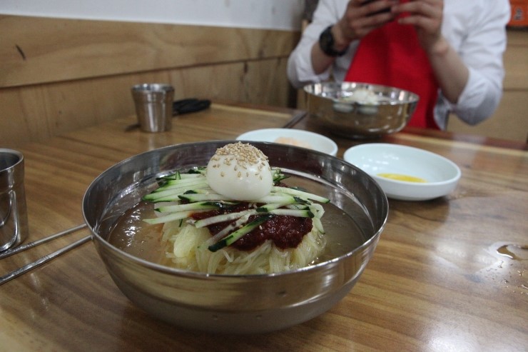 해조밀면 이미지