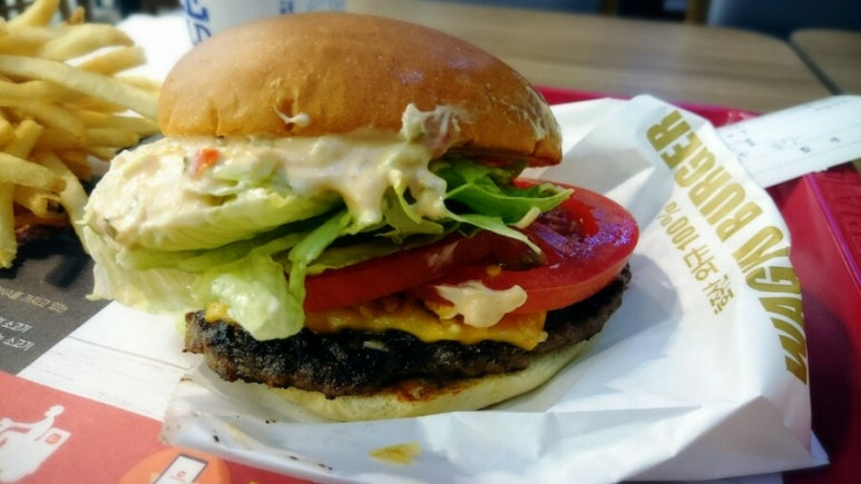 소스가 넘치는 와규