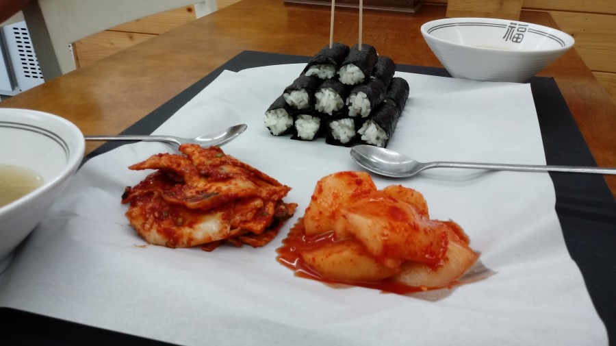 충무김밥 이미지