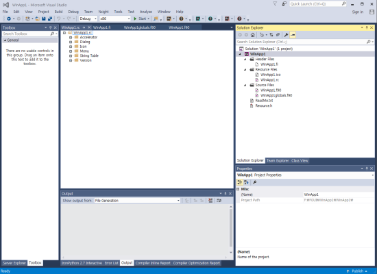[Fortran] Intel Fortran의 Windowing Application 개발하기 #1 : 네이버 블로그