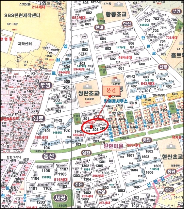 상탄초등학교 이미지