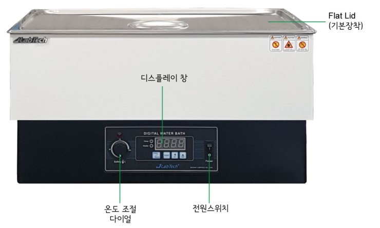 [항온수조] 대한랩테크 디지털 항온수조 LABTECH Digital Water Bath, LWB-106D, LWB-111D ...