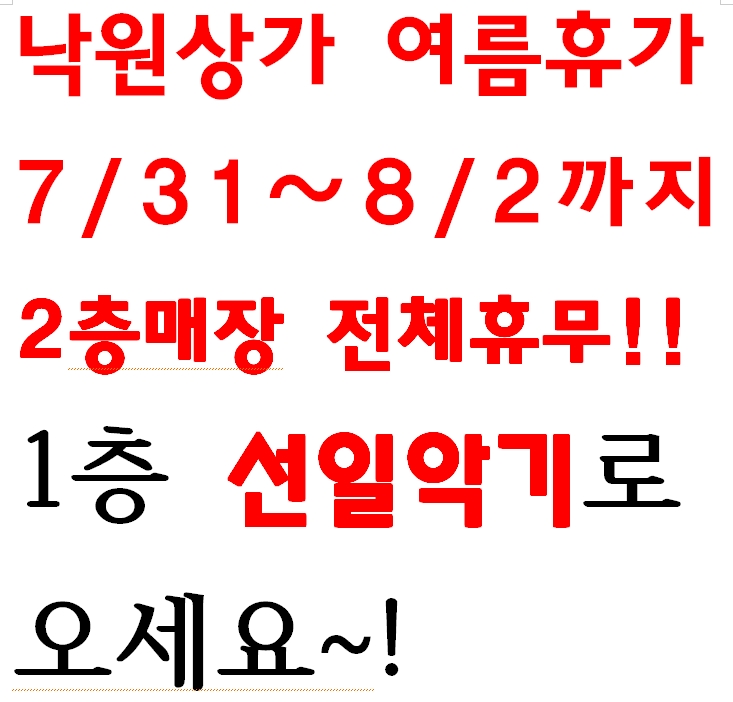 선일악기 이미지