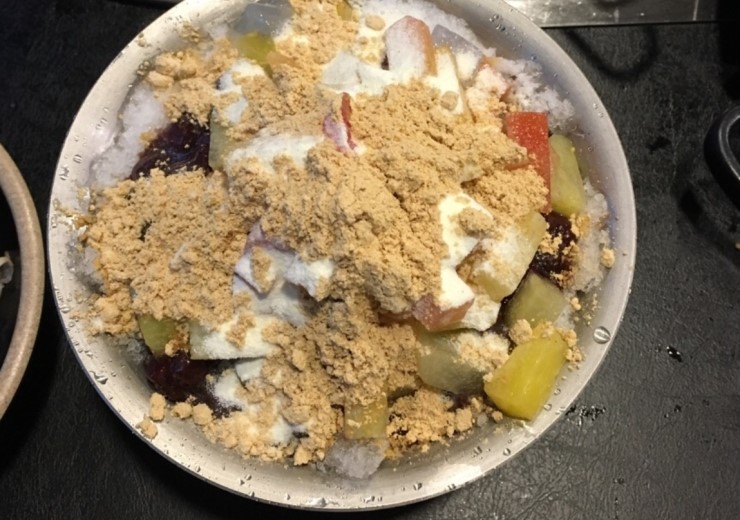 돌쌈장작구이 이미지