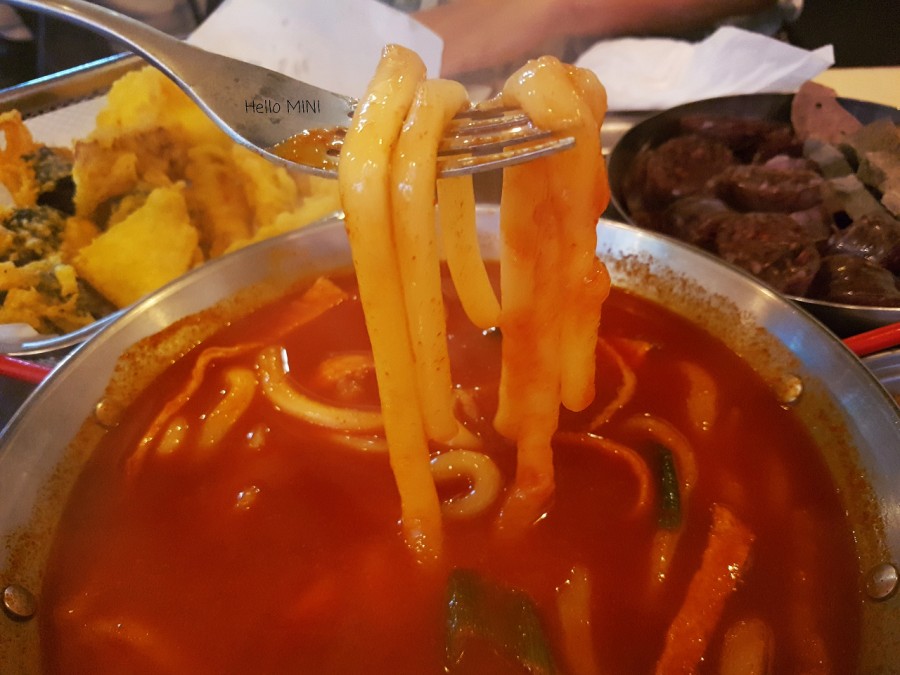 빨간자전거 떡볶이 이미지