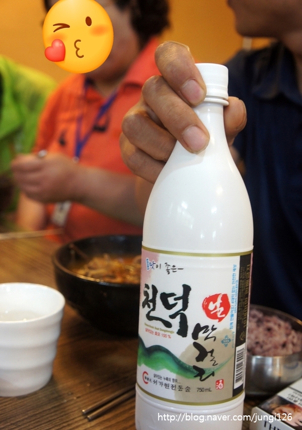 천덕생막걸리 이미지