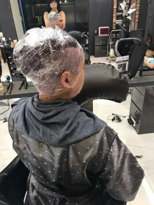 인헤어머리염색 이미지