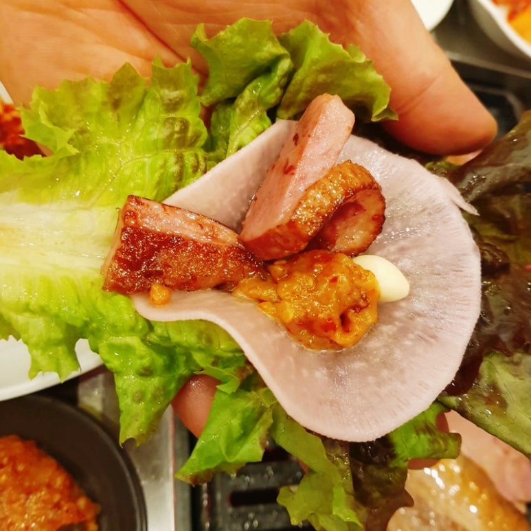 돌쌈장작구이 이미지