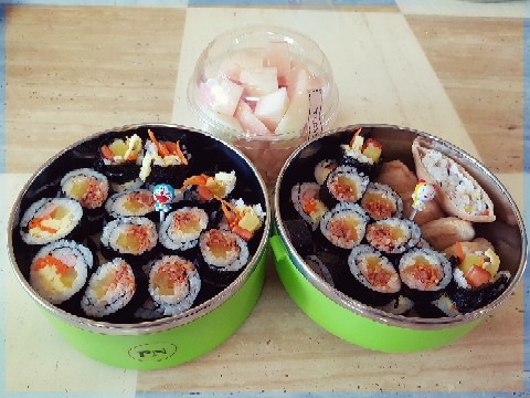 선비꼬마김밥초록 이미지
