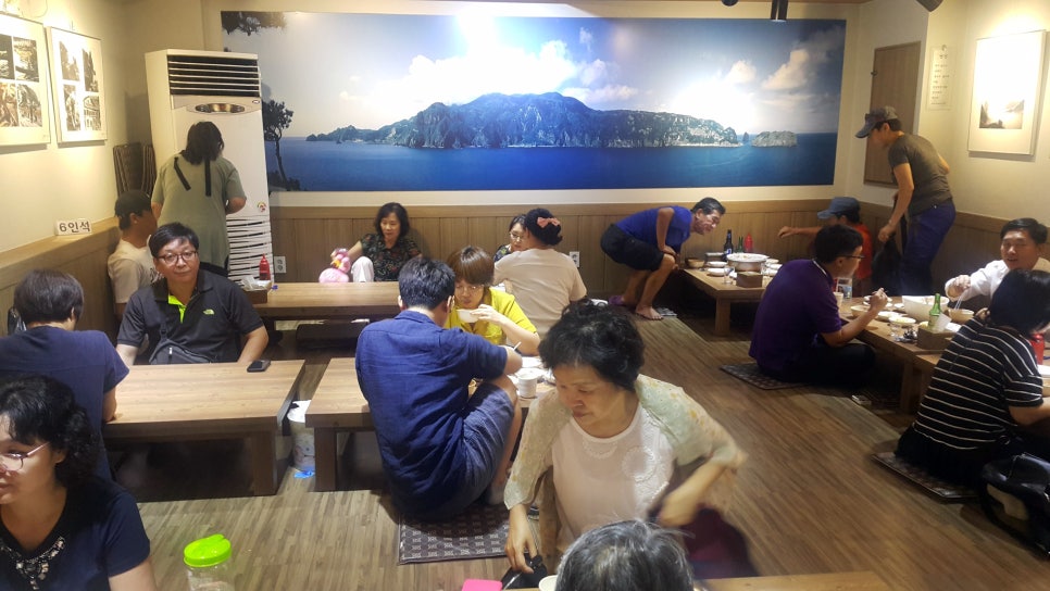 울릉도 물회 횟집 이미지