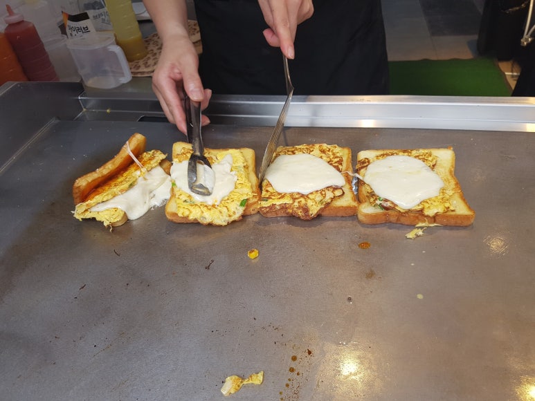 신창토스트 이미지