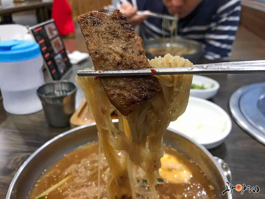 냉면이랑고기랑 이미지