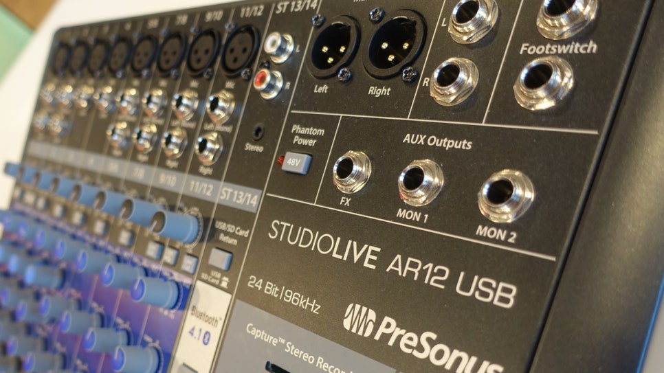 [믹서,오인페] Presonus Studiolive AR12 하이브리드 믹서 1부 네이버 블로그