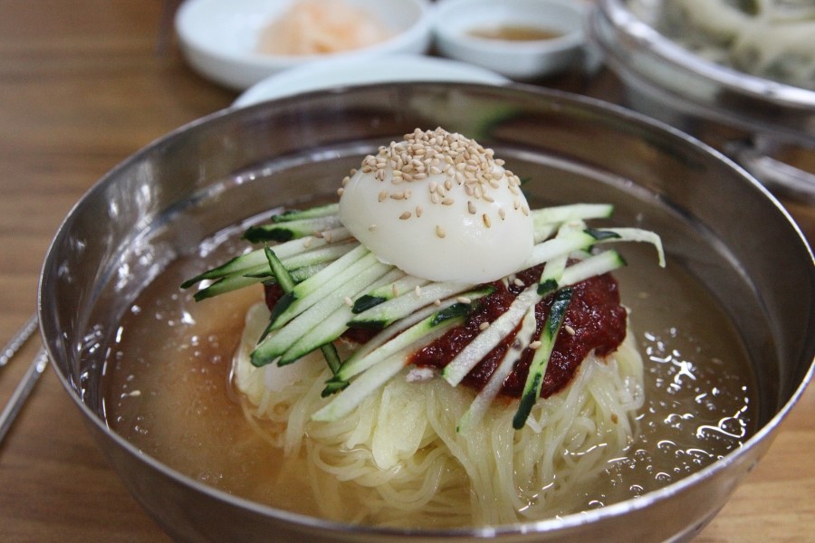 해조밀면 이미지