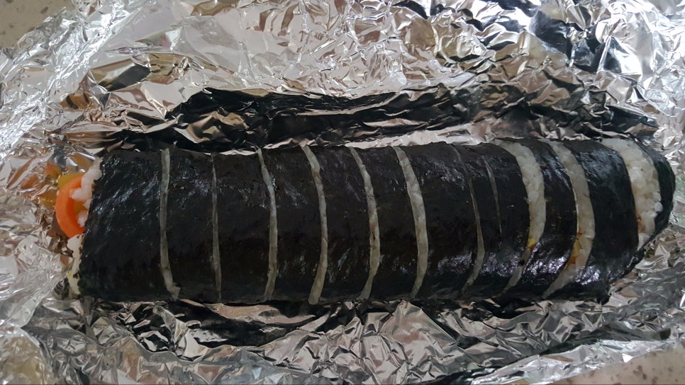 김밥한줄 이미지
