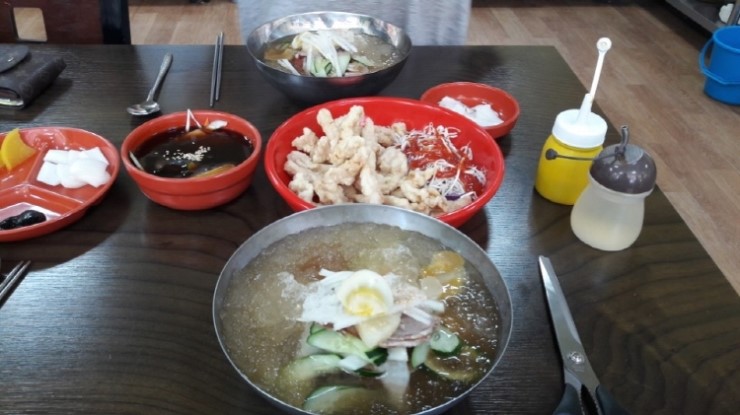 삼부자냉면 이미지