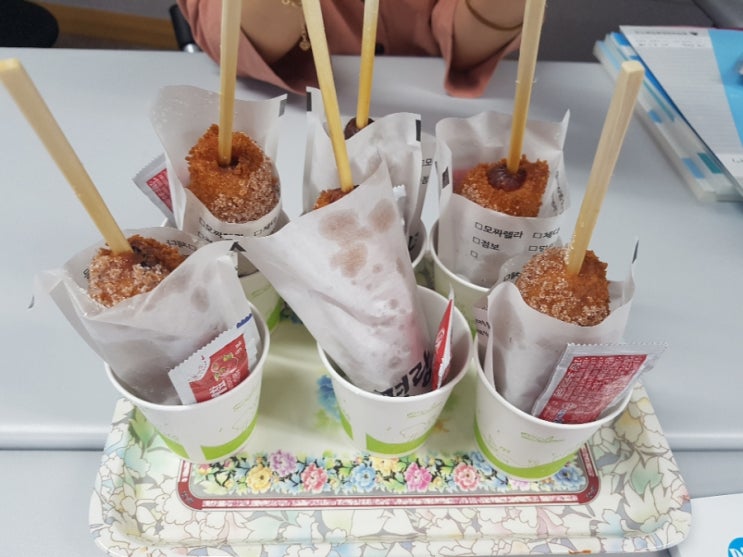 명량시대쌀핫도그 이미지