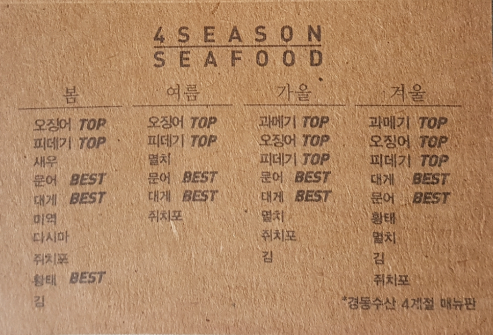죽도 건어물수산 이미지