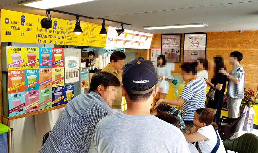 킹콩쥬스앤커피청춘쌀핫도그 이미지