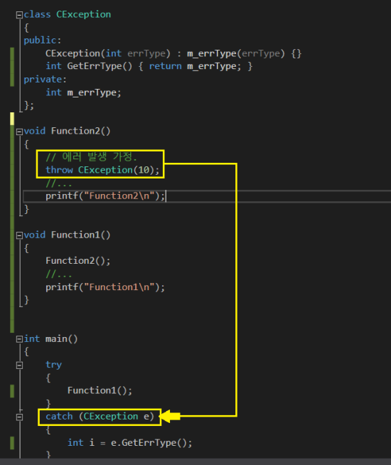 예외처리(try, catch), C++ 스타일 캐스팅 : 네이버 블로그