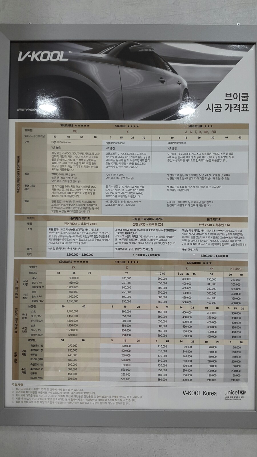 명품자동차유리·썬팅 이미지
