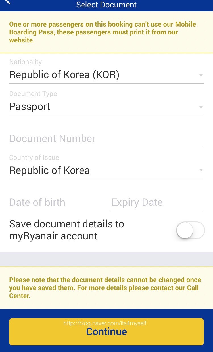 체크인(check in) 이미지