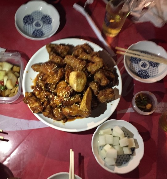 오랜만이닭 이미지