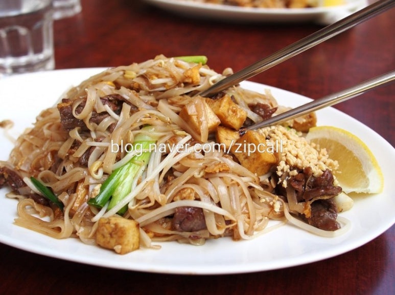 사거리 식당 이미지