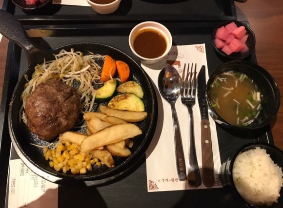 오지상함박스테이크 이미지