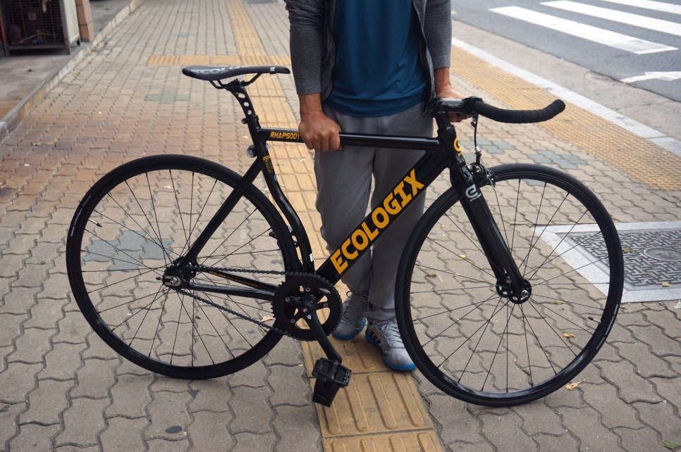 7.1kg가성비 끝판왕 픽시 에콜로직스 랩소디 라이트웨이트 픽시 출고_대구픽시_대구자전거_대구동구자전거_반야월자전거_벨로벨로 ...