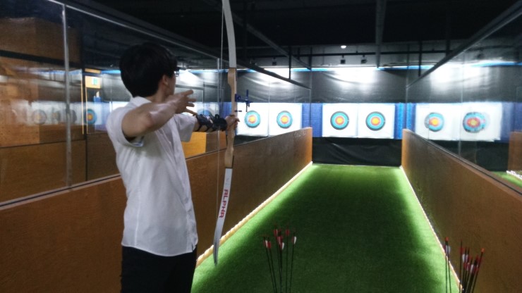 텐실내양궁장 이미지