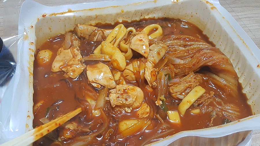 범어찜닭 이미지