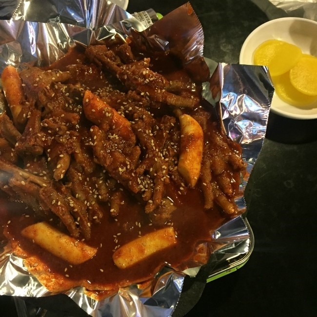 열불닭발 이미지